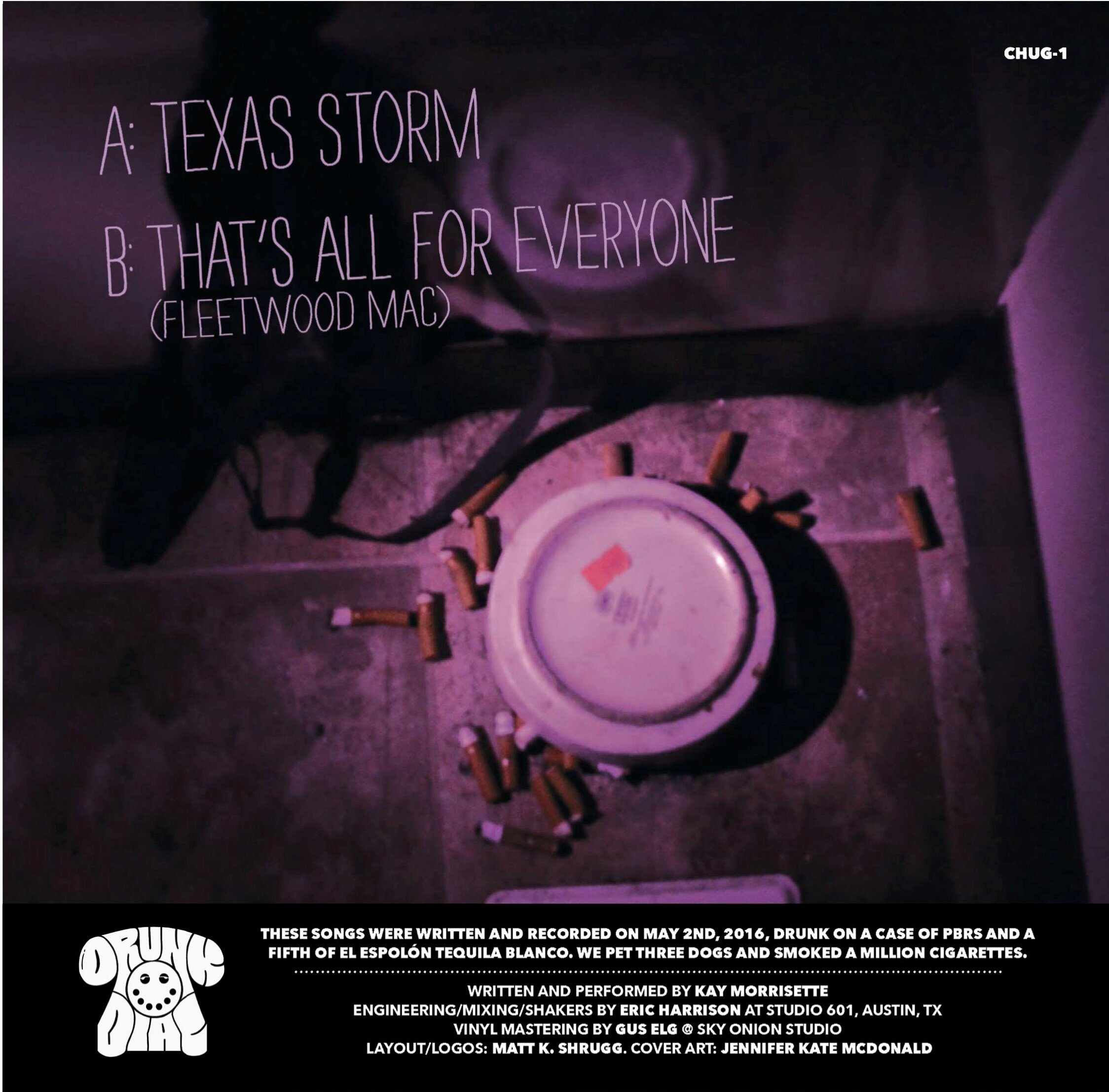 Drunk Dial #1 back cover