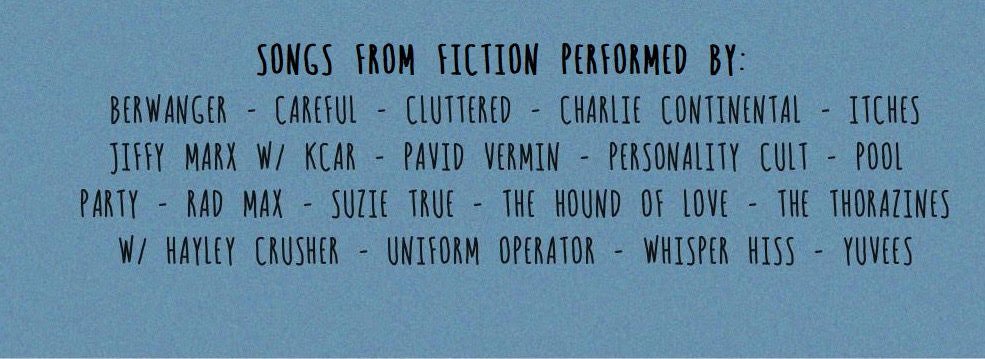 Drunk Dial: Fakes - Volume One back cover